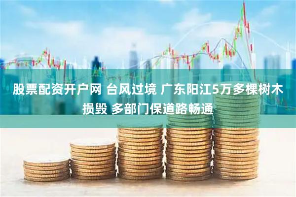 股票配资开户网 台风过境 广东阳江5万多棵树木损毁 多部门保道路畅通